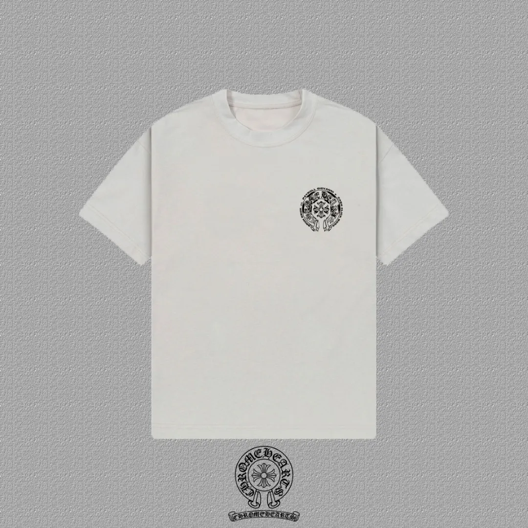 [CH ] 2026FW T LOGO Premium 26s Same Style ：Black White Gray Size：S M L XL 2XL